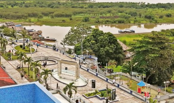 Iquitos city during the Full Day Wonders of Iquitos tour in the Amazon rainforest near Iquitos, Peru